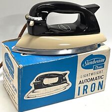 Ferro Vintage Sunbeam Classic Clothes - Ironmaster AA-12A - Fabricado na Austrália na Caixa comprar usado  Enviando para Brazil