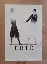 Erte estampe litho d'occasion  Paris X