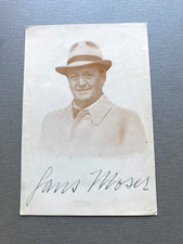 Hans moser signed gebraucht kaufen  Berlin