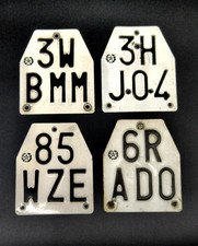 Lotto targhini targhe usato  Bologna