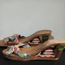 Carved painted wooden for sale  Mosinee