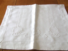 Vintage white linen for sale  STOKE-ON-TRENT