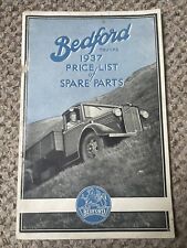 Bedford trucks 1937 for sale  BERKHAMSTED