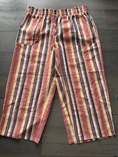 Calça curva feminina SHEIN 4XL multicolorida listrada elástica cintura larga, usado comprar usado Calça curva feminina SHEIN 4XL multicolorida listrada elástica cintura larga, usado comprar usado  Enviando para Brazil