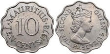 Mauritius ten cents gebraucht kaufen  Köln