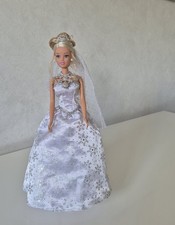 Barbie puppen brautkleid gebraucht kaufen  Gütersloh