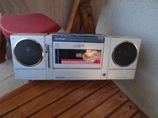 Rádio portátil SHARP QT19 toca-fitas cassete deck pessoal destacável + alto-falantes comprar usado  Enviando para Brazil