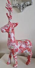 Christmas décopatched reindee for sale  STAFFORD