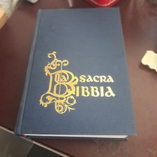 Sacra bibbia paoline usato  Torino
