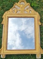 Ancien miroir fronton d'occasion  Le Poinçonnet