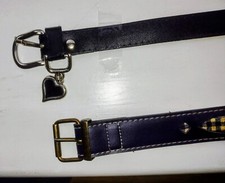 Two childs belts for sale  TREDEGAR