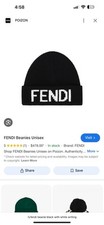 fendi white beanie for sale  Yonkers