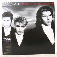 DURAN DURAN / NOTORIOUS JAPAN ISSUE LP W/OBI, INSERT, POSTER comprar usado  Enviando para Brazil