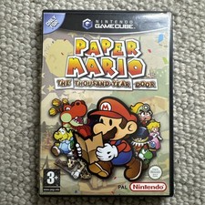 Paper Mario The Thousand Year Door (Nintendo GameCube Pal. Estojo e somente manual comprar usado  Enviando para Brazil