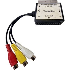 Scart audio video for sale  UK