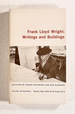 1960 FRANK LLOYD WRIGHT: WRITINGS AND BUILDINGS essays & images ILLUSTRATED tpb comprar usado 1960 FRANK LLOYD WRIGHT: WRITINGS AND BUILDINGS essays & images ILLUSTRATED tpb comprar usado  Enviando para Brazil
