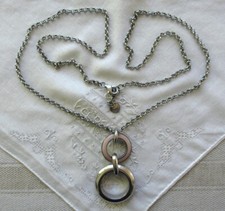 Silbernes collier kette gebraucht kaufen  Berlin