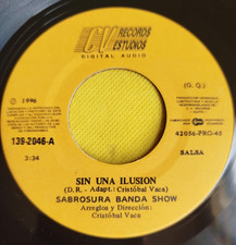 Sabrosura Banda Show -  Sin Una Ilusion  salsa Ecuador.  7´super escasa   (Hear) comprar usado  Enviando para Brazil