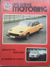 Civil service motoring for sale  COLCHESTER