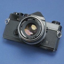 Black olympus om1 for sale  TELFORD