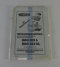 Betriebsanleitung triumph zwei gebraucht kaufen  Jever