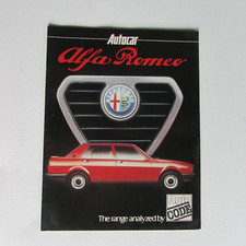 Alfa romeo autocar for sale  LONDON