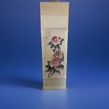 Watercolor hanging scroll for sale  Snohomish