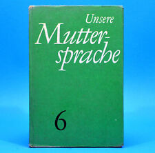 Ddr schulbuch muttersprache gebraucht kaufen  Bitterfeld