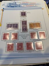 Usa stamps collections d'occasion  Expédié en Belgium