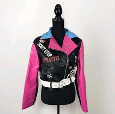 Punk moto jacket for sale  Oak Park