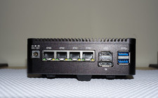 Usado, Mini PC sem ventilador Intel N100 4 portas LAN 32G RAM/256G SSD pfSense firewall comprar usado  Enviando para Brazil