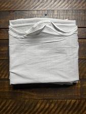 Cortina de chuveiro West Elm ondulada cinza geada 74”x74” algodão caixa aberta, usado comprar usado  Enviando para Brazil
