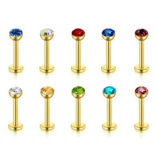 10pcs 16g labret for sale  South El Monte