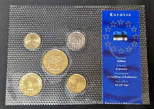 Serie de las últimas monedas Estonia antes del EURO segunda mano  Embacar hacia Mexico