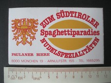 Zum südtiroler spaghettiparad gebraucht kaufen  Müllrose