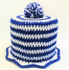 Klohut blau weiß gebraucht kaufen Klohut blau weiß gebraucht kaufen  Heubach