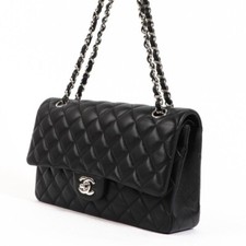 Chanel black lambskin for sale  SLEAFORD