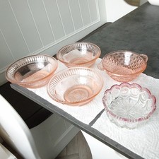 Set vintage glass for sale  MINEHEAD