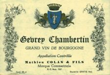 Etiquette grand vin d'occasion  France