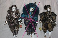 Harlekin pierrot porzellan gebraucht kaufen  Bodenwöhr