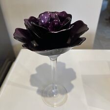 Glass lotus flower for sale  MAIDENHEAD