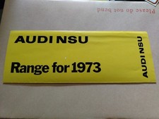 Audi nsu range for sale  SELBY