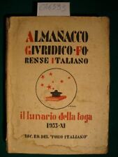 Almanacco giudirico forense usato  Italia