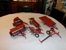 Cortador de grama JI Case IH Farm Toy Tru Scale Eska Carter broca de grãos comprar usado  Enviando para Brazil