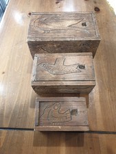 Vtg wood nesting for sale  Templeton