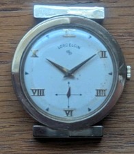 Usado, Relógio de pulso vintage folheado a ouro Lord Elgin 21 joias grau 680 funciona bem  comprar usado  Enviando para Brazil