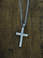 Kreuz halskette 925 gebraucht kaufen  Krefeld