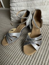 Low heel silver for sale  HALIFAX