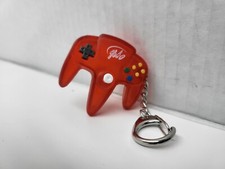 NOVO Nintendo 64 N64 Miniatura Vermelho Claro Controle Chaveiro #G4 comprar usado  Enviando para Brazil