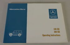 Owner manual mercedes d'occasion  Expédié en Belgium